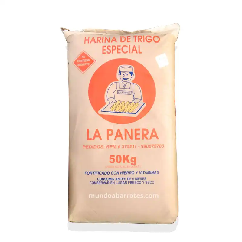 Saco de Harina Trigo La Panera 50 kg
