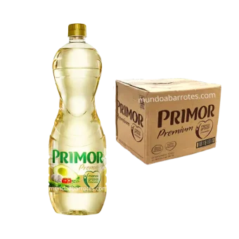 Aceite vegetal Primor premium 12 botellas 1 litro