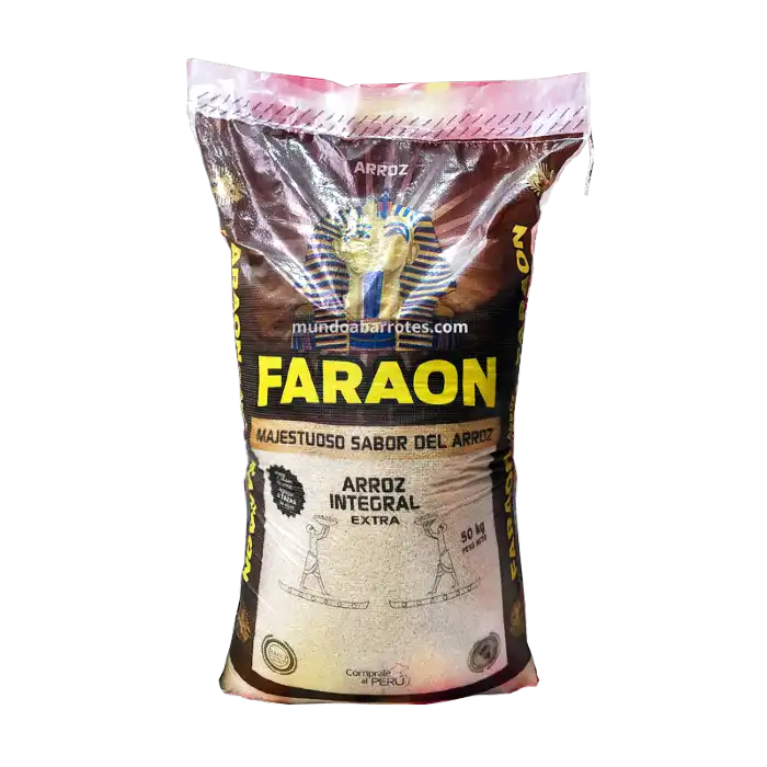 Saco de Arroz Faraón Extra Integral 50 kilos
