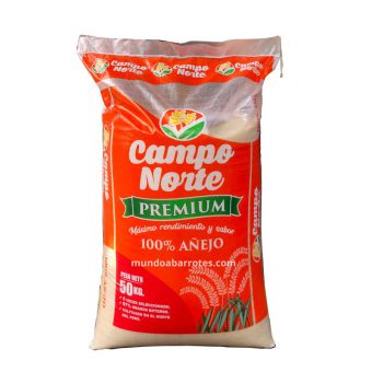 Saco de Arroz Campo Norte Premium 50 kilos