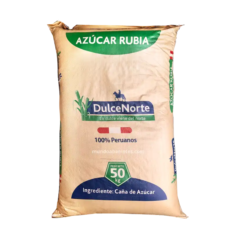 Saco de Azúcar rubia Dulce Norte 50 kilos