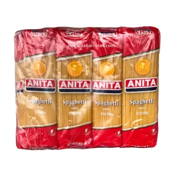 Fideo Anita Spaghetti 20 unidades 500 gramos