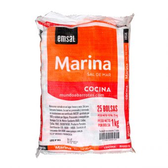 Sal Cocina Marina 25 bolsas 1 kilo