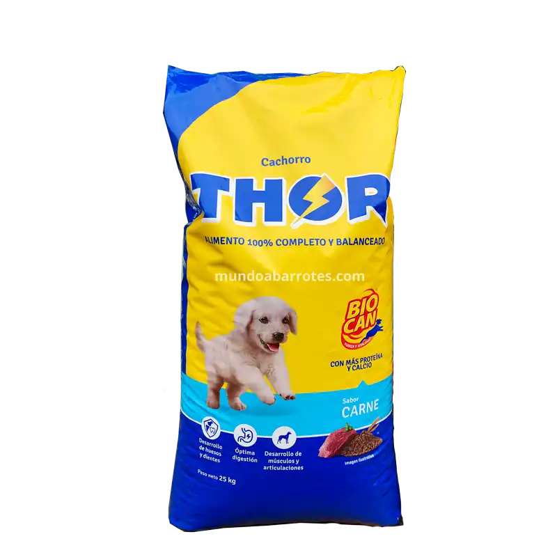 Comida para perros Thor cachorro 25 kilos