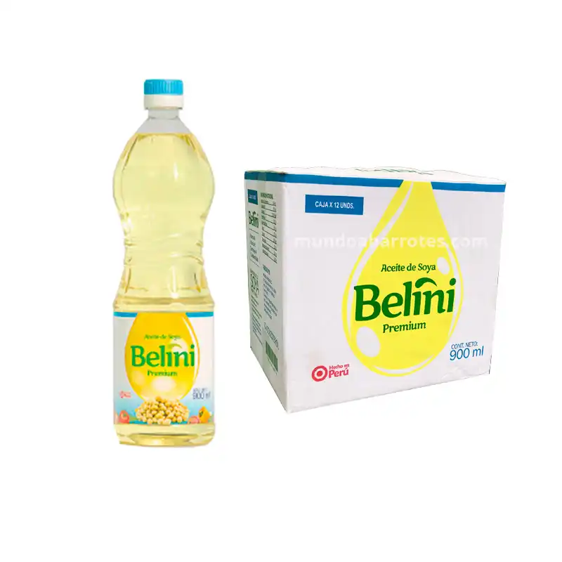 Caja de Aceite Belini 12 botellas de 900 ml