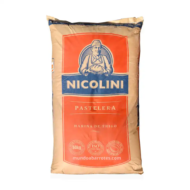 Saco de Harina Trigo Nicolini Pastelera 50 kg