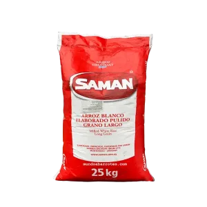 Arroz Saman 25 kg