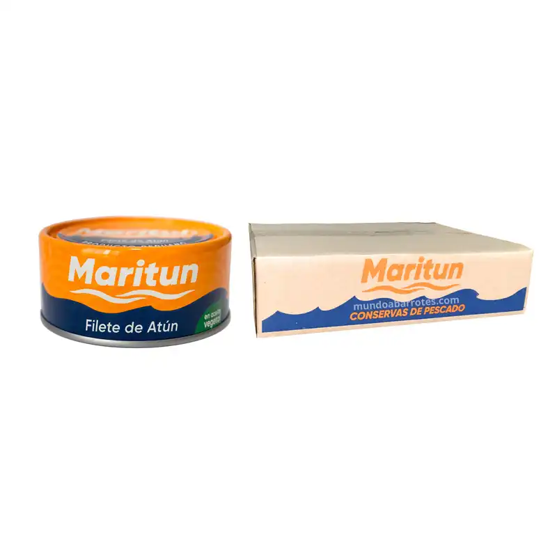 Caja de Filete Atún Maritun 24 unidades de 170 gramos