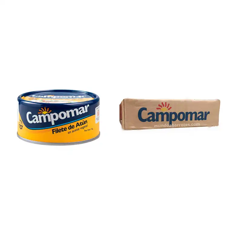 Caja de Filete de Atún Campomar 24 unidades de 170 gramos