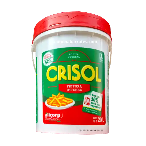 Aceite Crisol balde 20 litros