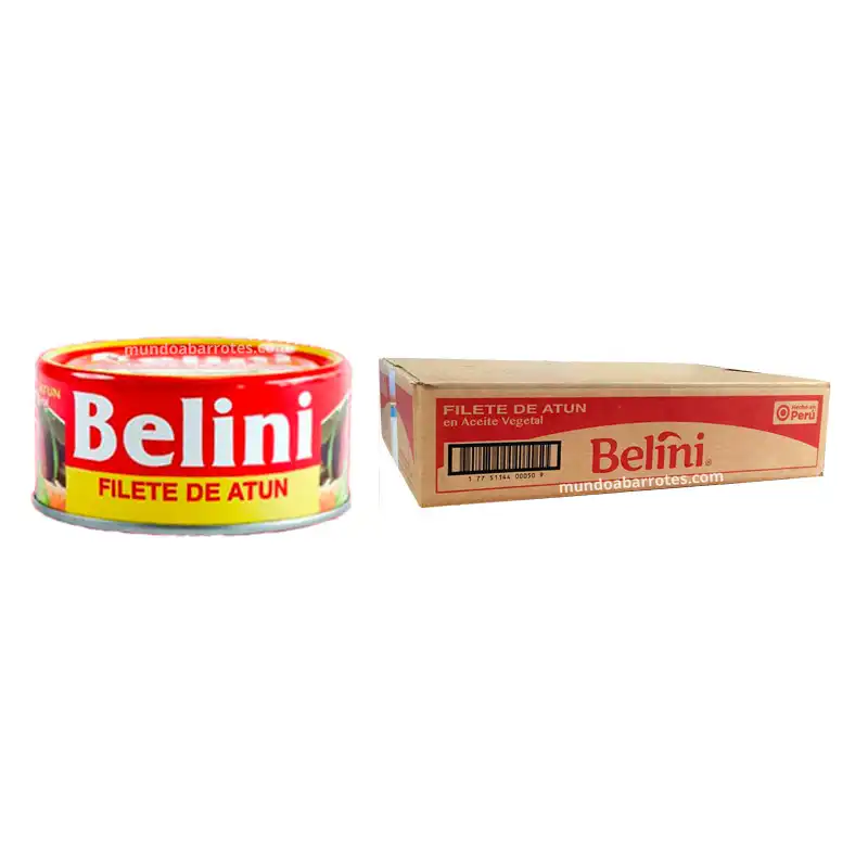 Filete de Atún Belini Caja 24 unidades 170 gramos