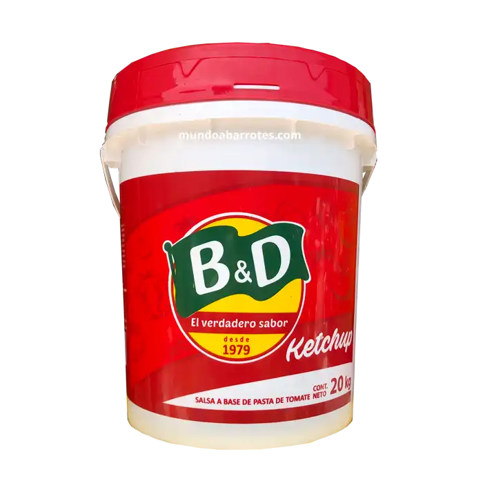 Balde Ketchup B&D 20 kilos