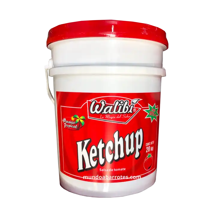 Balde Ketchup Walibi 20 kilos