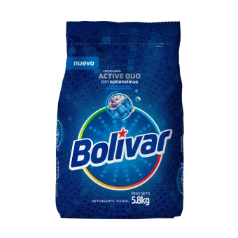 Detergente Bolivar Floral 5.8 kilos